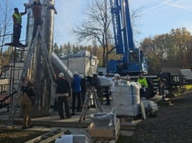 The ProVAM installation works and commissioning of DURR VAM unit delivered to EM "Barbara"