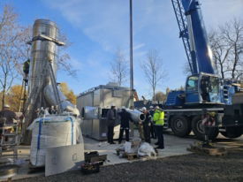 The ProVAM installation works and commissioning of DURR VAM unit delivered to EM "Barbara"